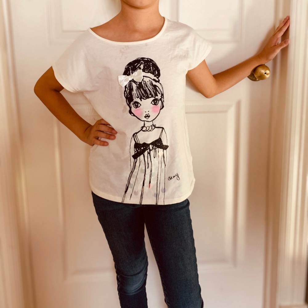 Girls short sleeve shirt